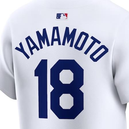 新品希少S MLBロサンゼルスドジャース 山本リミテッドユニフォーム ナイキ公式 NIKE（ナイキ） 山本由伸モデル 海外取寄 リミテッドレプリカ