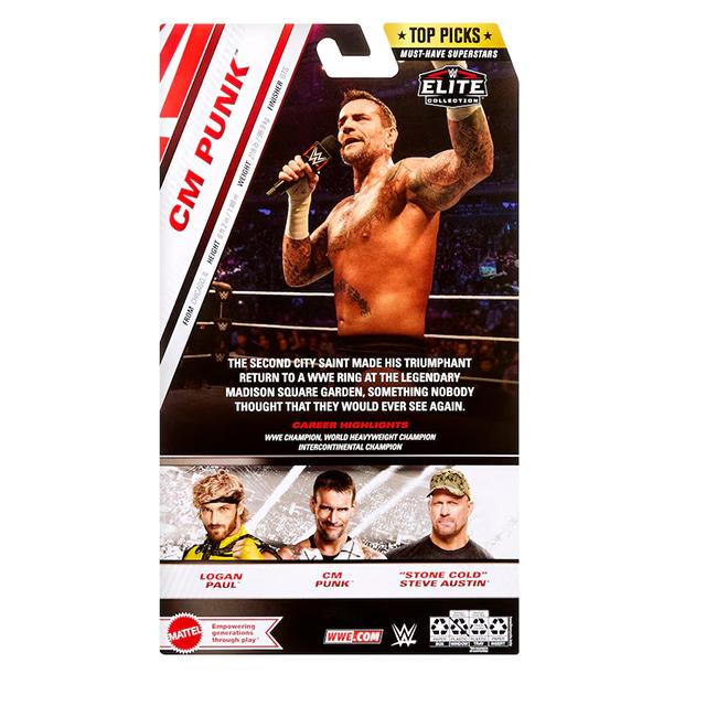 MATTEL（マテル） CM パンクモデル 海外取寄 WWE フィギュア MATTEL