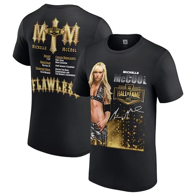ミシェル マクールモデル WWE殿堂入り記念モデル WWE AUTHENTIC T