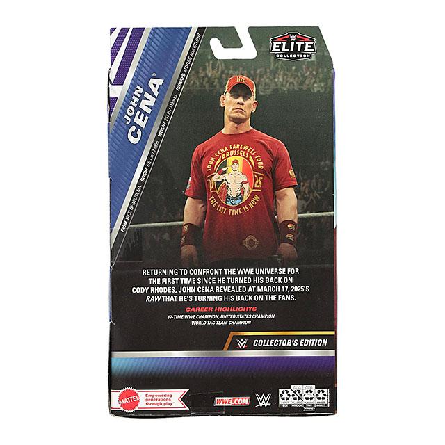 MATTEL（マテル） ジョン シナモデル WWE アクションフィギュア MATTEL