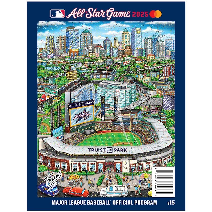 海外取寄 2025 MLB ALL STAR GAME OFFICIAL PROGRAM WITH SPECIALITY COVER ...