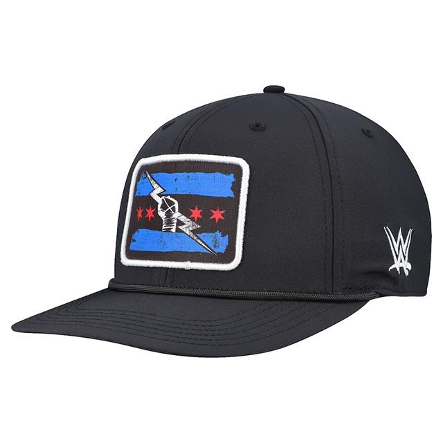 海外取寄 CMパンクモデル WWE キャップ スナップバック PRIMARY FLAG