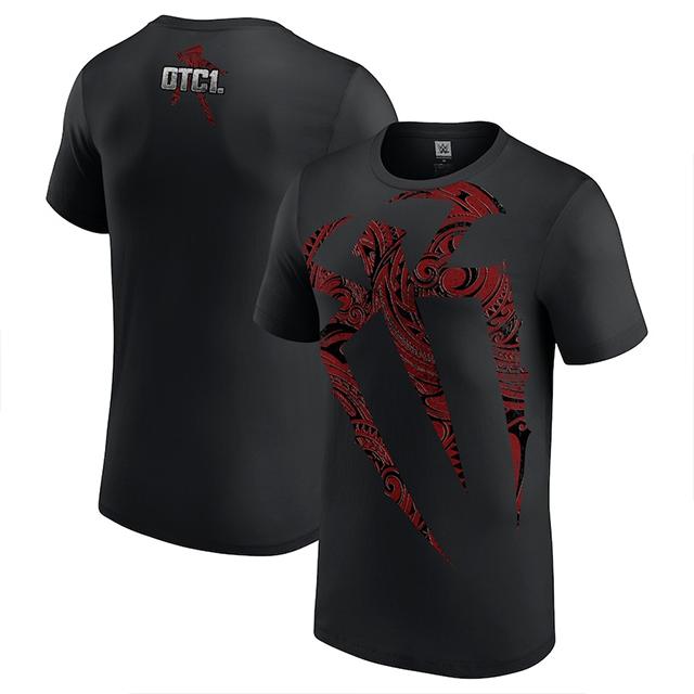 ローマン レインズモデル WWE AUTHENTIC Tシャツ OTC 1 TRIBAL LOGO T