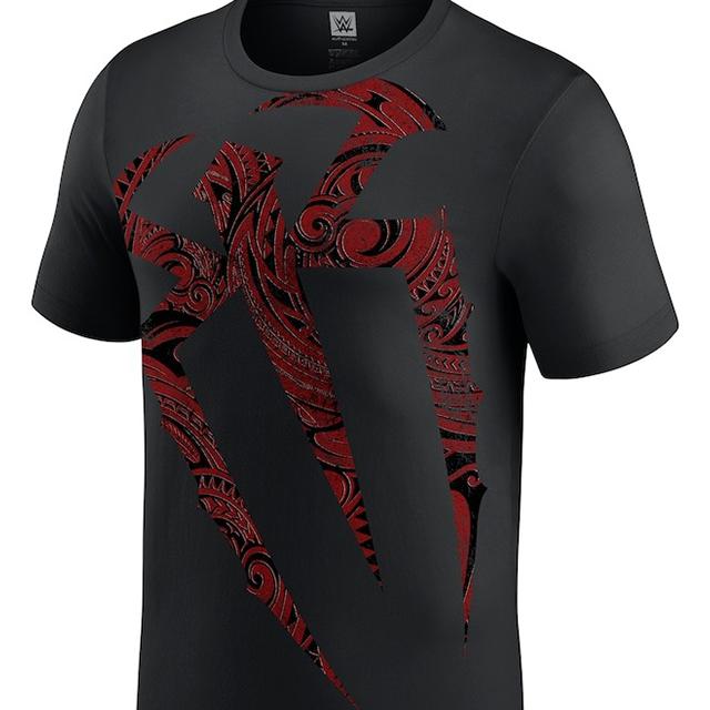ローマン レインズモデル WWE AUTHENTIC Tシャツ OTC 1 TRIBAL LOGO T