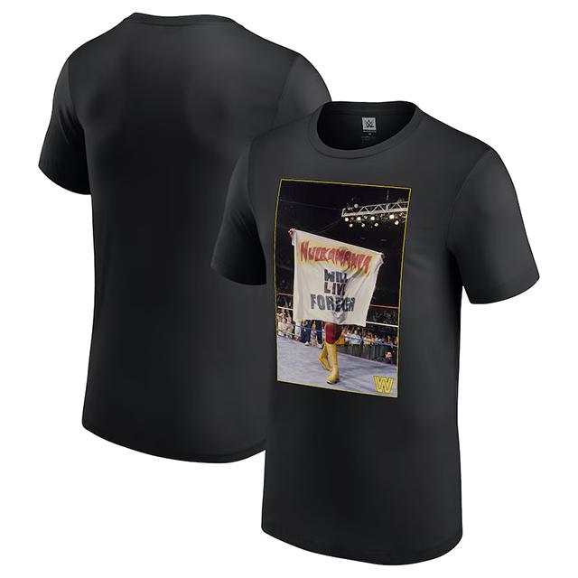 ハルク ホーガンモデル 海外取寄 WWE AUTHENTIC Tシャツ HULKAMANIA