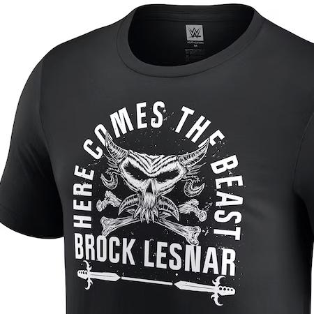 ブロック レスナーモデル 海外取寄 WWE AUTHENTIC Tシャツ HERE COMES