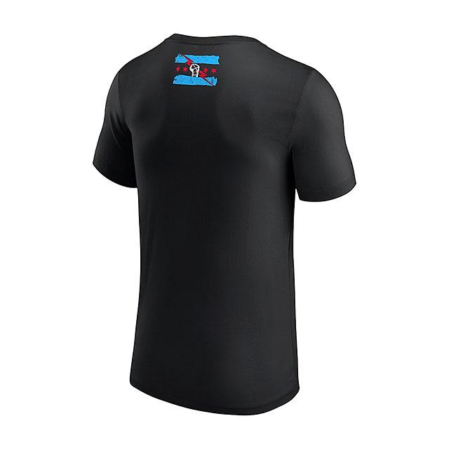 CMパンクモデル 海外取寄 WWE AUTHENTIC Tシャツ CHICAGO MADE T-SHIRT 