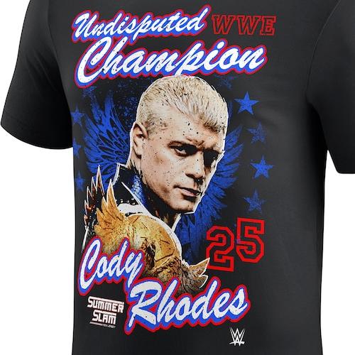 コーディローデスモデル 海外取寄 WWE AUTHENTIC Tシャツ SUMMERSLAM