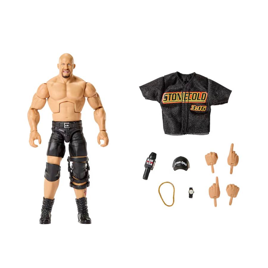 ストーン コールド スティーブ オースチンモデル WWE アクションフィギュア MATTEL ELITE COLLECTION SERIES 122 ACTION FIGURE STONE COLD STEVE AUSTIN_2