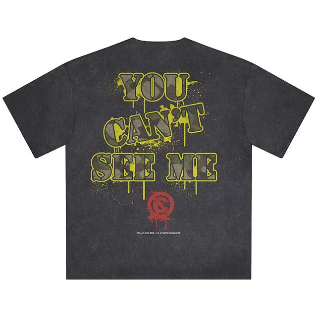 ジョン シナモデル 海外取寄 ID サプライ WWE Tシャツ SNOW WASH