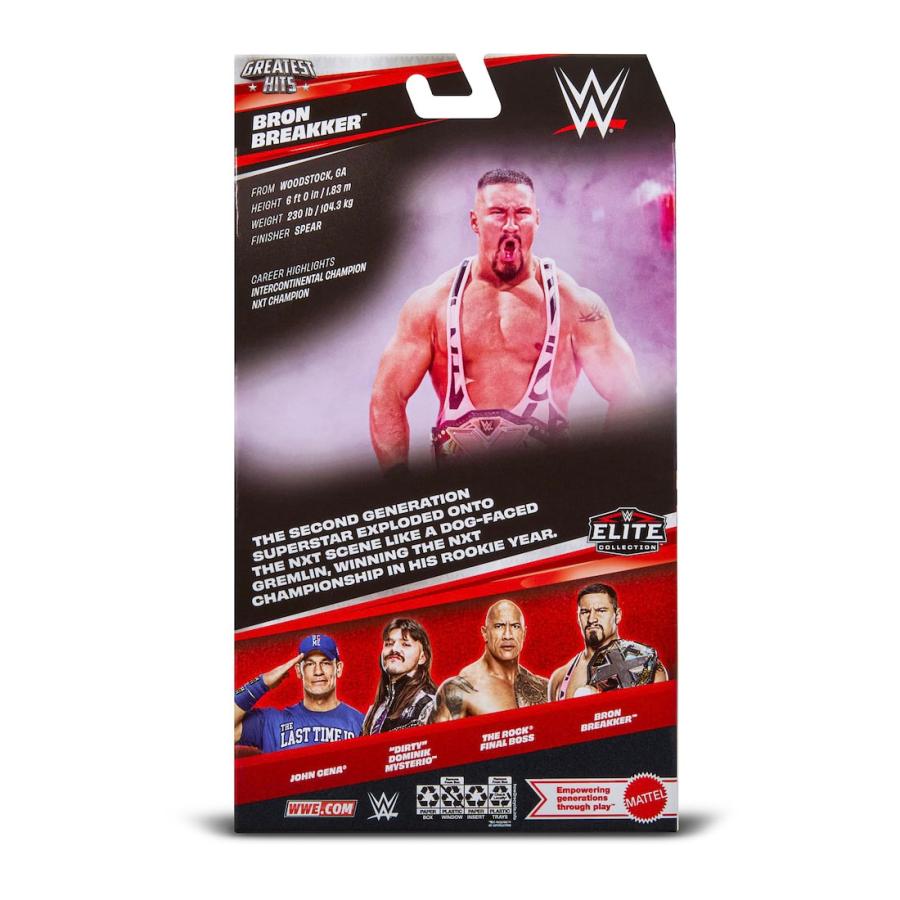 ブロン ブレイカーモデル WWE アクションフィギュア MATTEL ELITE COLLECTION SERIES GREATEST HITS ACTION FIGURE BRON BREAKKER_1