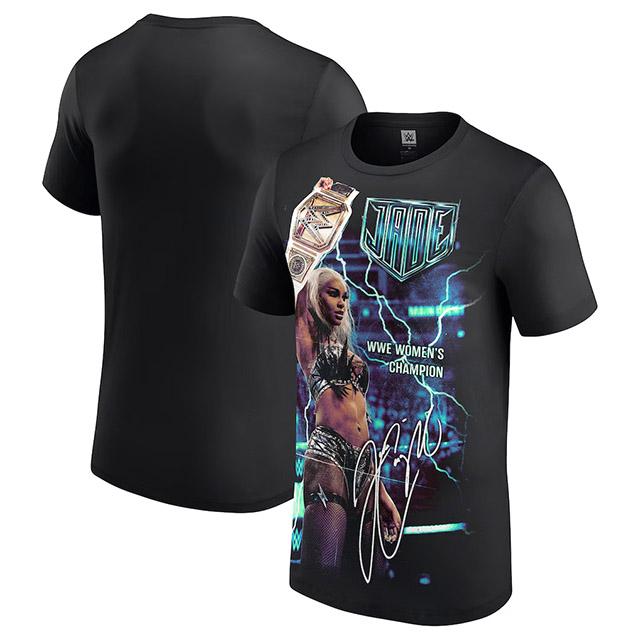 ジェイド カーギルモデル WWE AUTHENTIC Tシャツ SATURDAY NIGHT'S