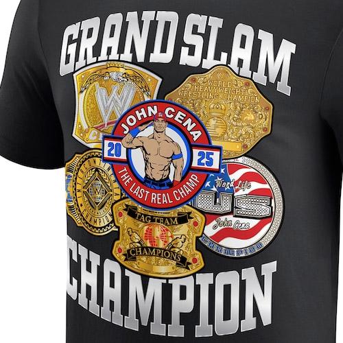 ジョン シナモデル WWE AUTHENTIC Tシャツ GRAND SLAM CHAMPION T