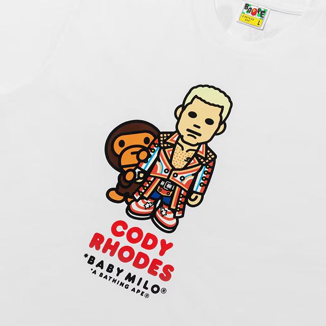 A BATHING APE（アベイシングエイプ） コーディ ローデスモデル 海外取 