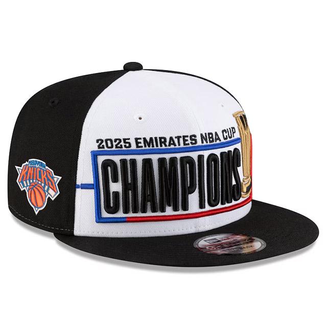 9FIFTY ニューエラ キャップ ニューヨーク ニックス 2025 NBA CUP