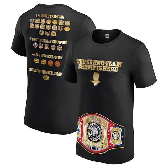 ジョン シナ引退記念モデル 海外取寄 WWE AUTHENTIC Tシャツ THANK YOU