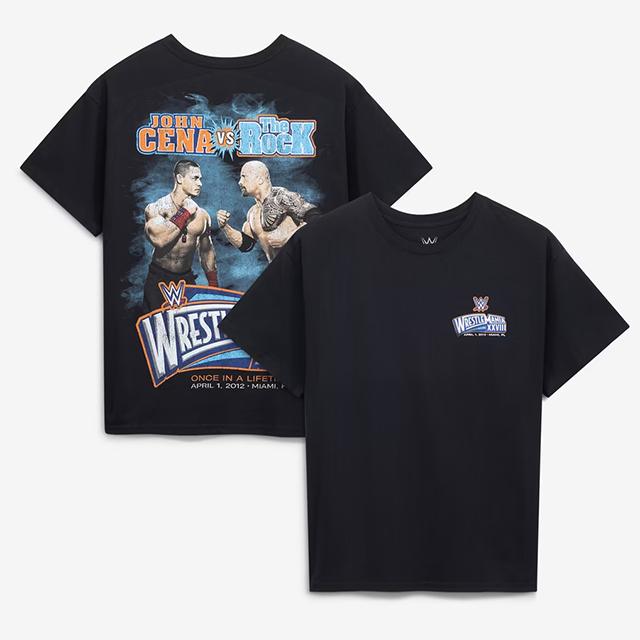 ザ ロック VS ジョン シナモデル 海外取寄 Tシャツ GOODIE TWO SLEEVES