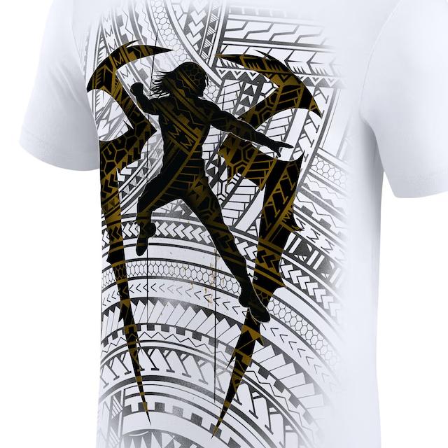 ローマン レインズモデル 海外取寄 WWE AUTHENTIC Tシャツ TRIBAL LOGO