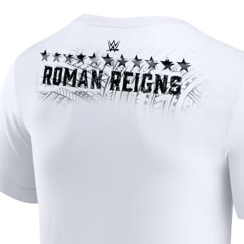 ローマン レインズモデル 海外取寄 WWE AUTHENTIC Tシャツ TRIBAL LOGO