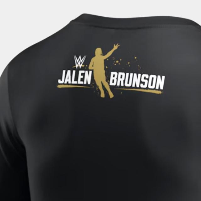 ローマン レインズモデル x ジェイレン ブランソン 海外取寄 WWE AUTHENTIC Tシャツ OTC T-SHIRT BLACK ROMAN REIGNS JALEN BRUNSON |  | 03