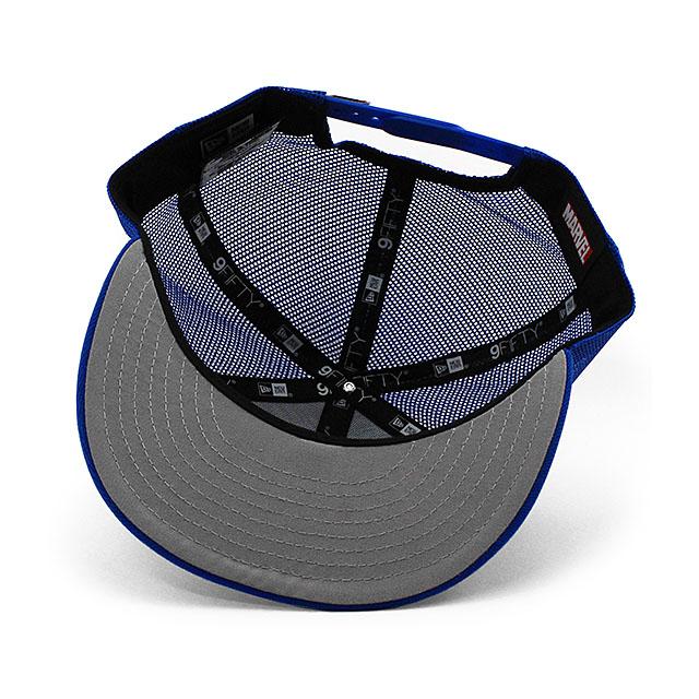 9FIFTY ニューエラ メッシュキャップ マーベルコミックス キャプテン