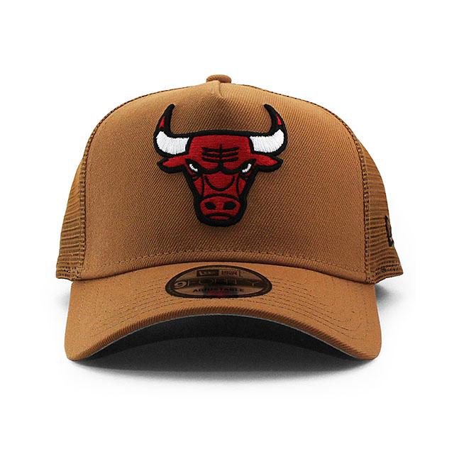 9FORTY ニューエラ メッシュキャップ シカゴ ブルズ NBA A-FRAME