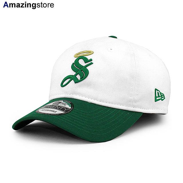 ニューエラ キャップ 9TWENTY クラブ サントス ラグナ  LEAGUE MX BASIC CAP WHITE-GREEN  NEW ERA CLUB SANTOS LAGUNA｜amazingstore