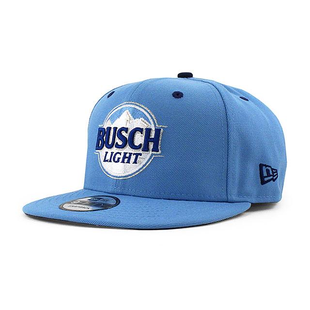 ニューエラ キャップ 9FIFTY スナップバック ナスカー ケヴィン ハーヴィック BUSCH LIGHT SNAPBACK CAP LIGHT BLUE NEW ERA NASCAR KEVIN HARVICK｜amazingstore｜02