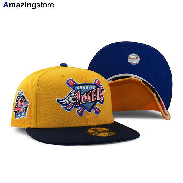 ニューエラ キャップ 59FIFTY アナハイム エンゼルス MLB 40TH SEASON AZURE BOTTOM FITTED CAP  GOLD-NAVY NEW ERA ANAHEIM ANGELS :ff70681875:Amazingstore - 通販 -  Yahoo!ショッピング