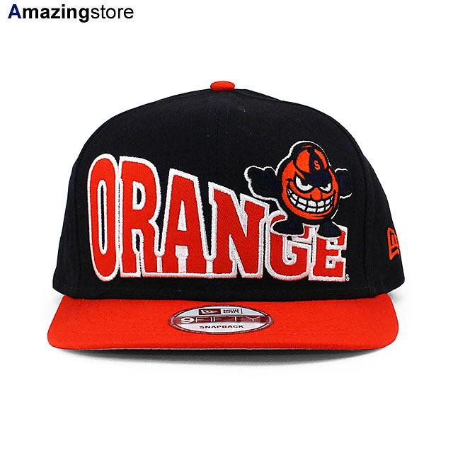 New Era 9FIFTY スナップバックキャップ グレー/オレンジ RC 9FIFTY フラットバイザー Powered by GORO NAKATSUGAWA（min