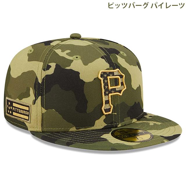 ニューエラ キャップ 59FIFTY 2022 MLB ARMED FORCES STARS N STRIPES FITTED CAP CAMO  NEW ERA 迷彩 カモ 帽子 キャップ オーセンティック ON-FIELD