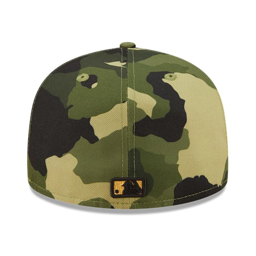 ニューエラ キャップ 59FIFTY 2022 MLB ARMED FORCES STARS N STRIPES FITTED CAP CAMO  NEW ERA 迷彩 カモ 帽子 キャップ オーセンティック ON-FIELD