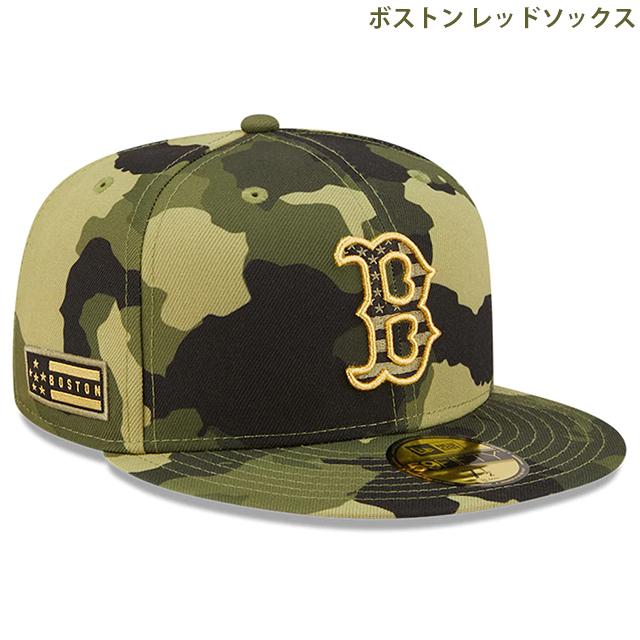 ニューエラ キャップ 59FIFTY 2022 MLB ARMED FORCES STARS N STRIPES FITTED CAP CAMO  NEW ERA 迷彩 カモ 帽子 キャップ オーセンティック ON-FIELD