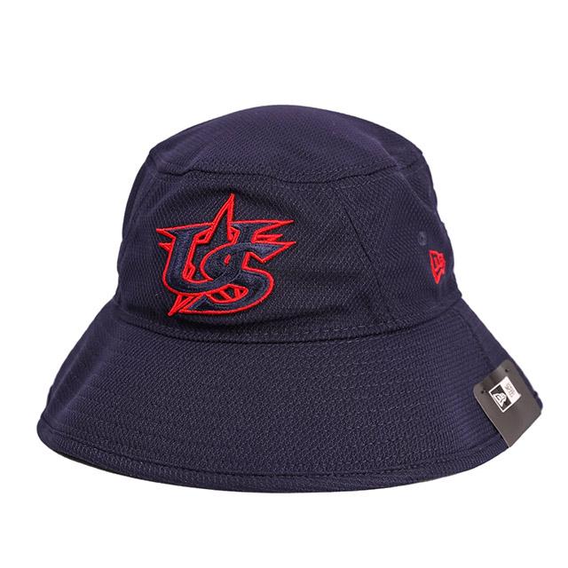 9FORTY ニューエラ バケットハット WBC アメリカ 2023 WORLD BASEBALL