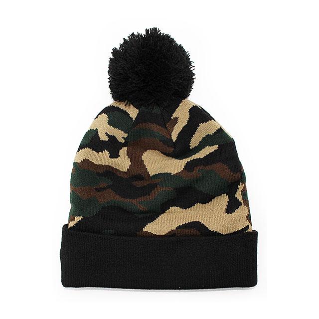 ニューエラ ニットキャップ ビーニー ダラス カウボーイズ  NFL CAMO-TOP KNIT BEANIE BLACK-CAMO  NEW ERA DALLAS COWBOYS｜amazingstore｜02