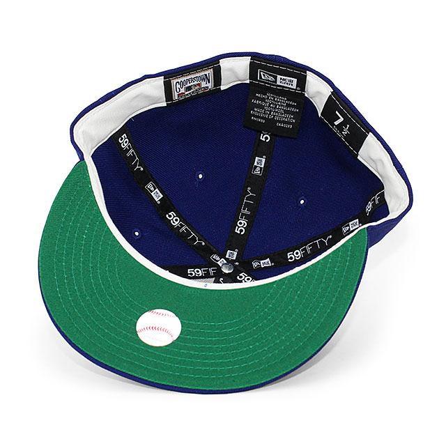 ニューエラ キャップ 59FIFTY ブルックリン ドジャース MLB 1912 COOPERSTOWN FITTED CAP RYL BLUE NEW ERA BROOKLYN DODGERS｜amazingstore｜04