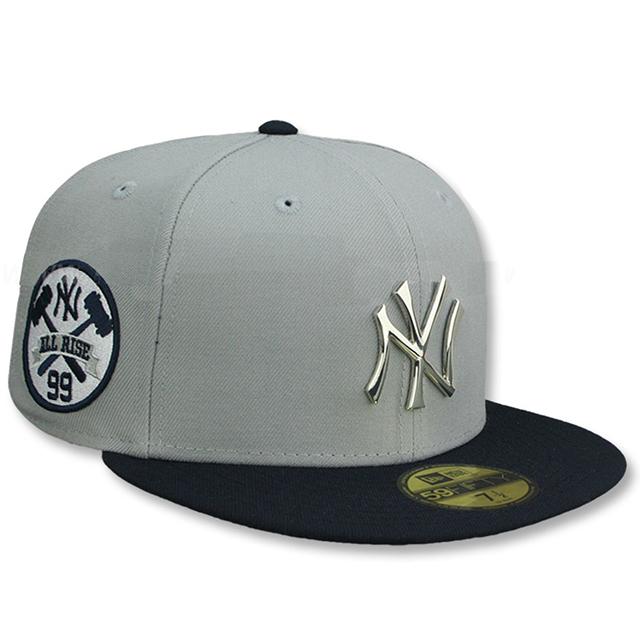 アーロン ジャッジモデル ニューエラ キャップ 59FIFTY ニューヨーク ヤンキース JUDGE ALL RISE SILVER  METAL-BADGE FITTED CAP GREY NAVY NEW ERA : hl31027 : Amazingstore - 通販 - 