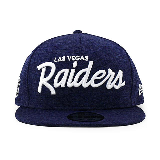 ニューエラ キャップ 9FIFTY スナップバック ラスベガス レイダース  NFL TEAM-SCRIPT SHADOW TECH SNAPBACK CAP NAVY  NEW ERA LAS VEGAS RAIDERS｜amazingstore｜02