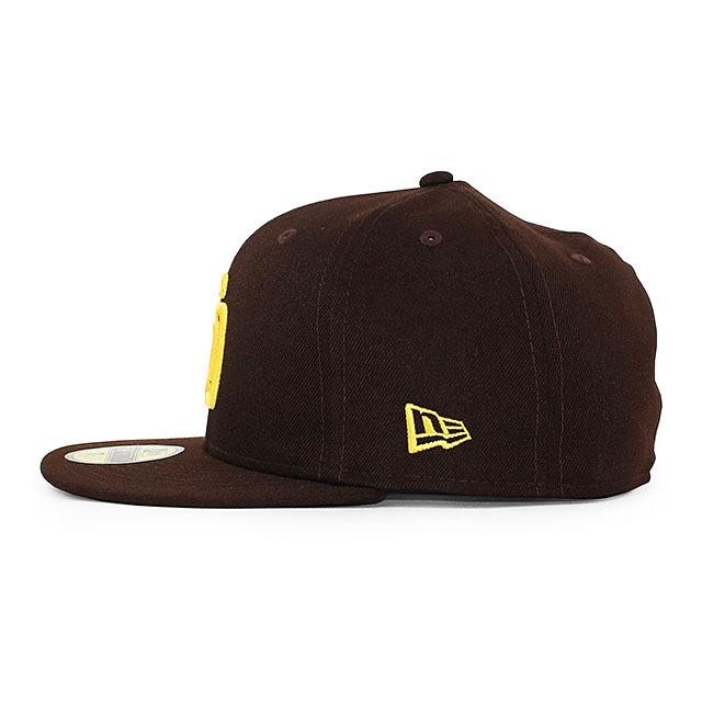 ニューエラ 59fifty サンディエゴ パドレス 21 Jackie Robinson Day Fitted Cap Brown New Era San Diego Padres Hl Amazingstore 通販 Yahoo ショッピング