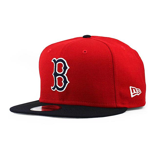 New Era 59FIFTY Ｂキャップ MLBレッドソックス 9FIFTY ニューエラ キャップ スナップバック ボストン レッドソックス