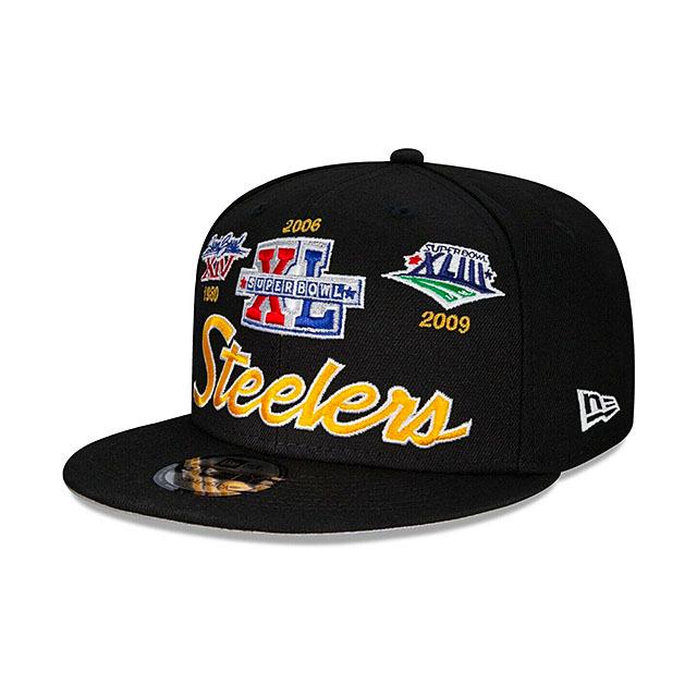 9FIFTY ニューエラ キャップ ピッツバーグ スティーラーズ NFL SUPER