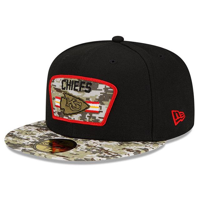 ニューエラ キャップ 59FIFTY カンザスシティ チーフス NFL 2021 SALUTE-TO-SERVICE BLACK-DESERT CAMO  NEW ERA KANSAS CITY CHIEFS｜amazingstore｜02