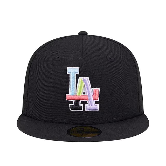 ニューエラ 59FIFTY ロサンゼルス ドジャース MLB 1988 WORLD SERIES MULTI-COLOR PACK SIDE-PATCH BLACK NEW ERA LOS ANGELES DODGERS｜amazingstore｜02