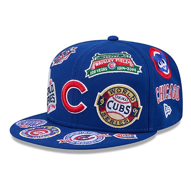 59FIFTY ニューエラ キャップ シカゴ カブス MLB ALL-OVER FITTED CAP