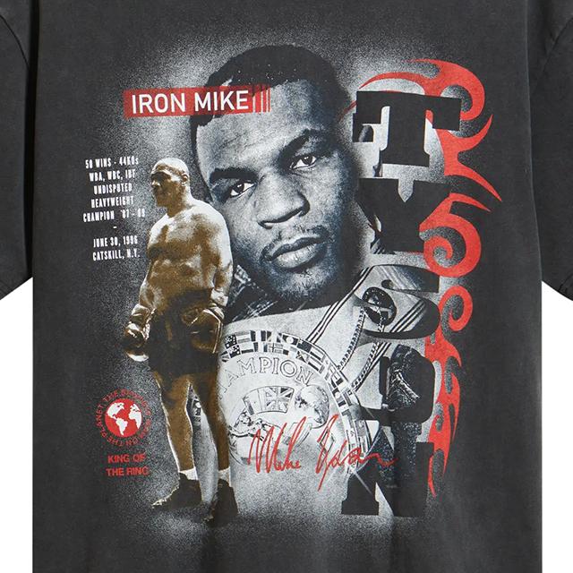 マイクタイソンモデルTシャツ マイク タイソンモデル 海外取寄 ID サプライ Tシャツ IRON MIKE