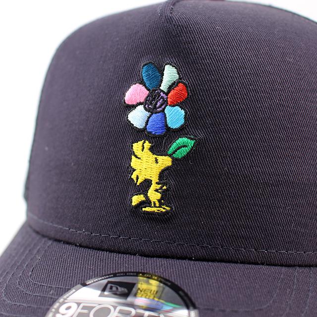 子供用 ニューエラ キャップ 9FORTY ピーナッツ YOUTH A-FRAME TRUCKER MESH CAP NAVY NEW ERA PEANUTS｜amazingstore｜10