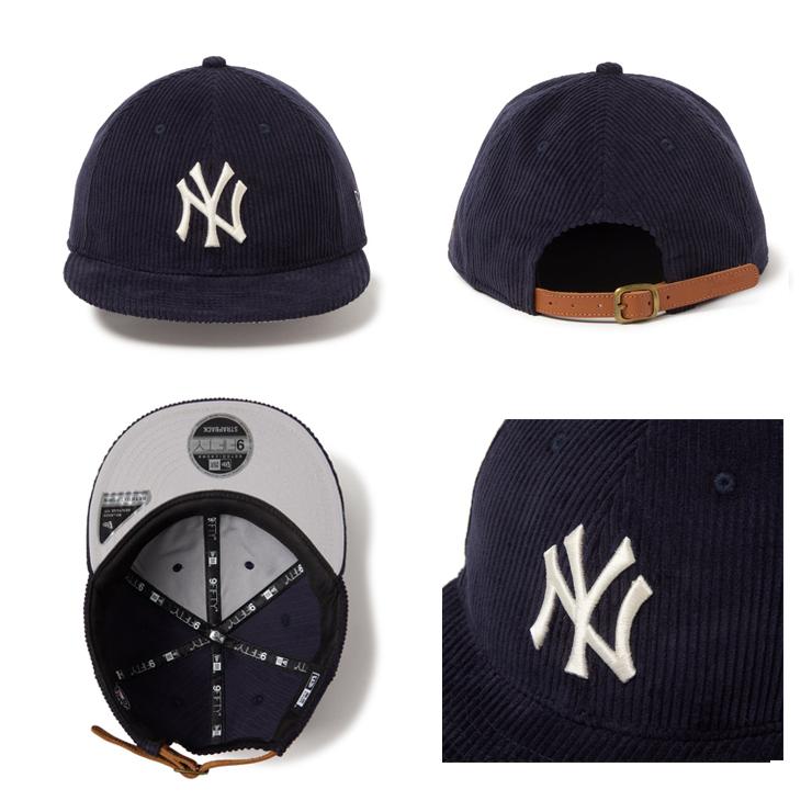 9FIFTY ニューエラ キャップ RC9FIFTY MLB 8W CORDUROY RETRO CROWN