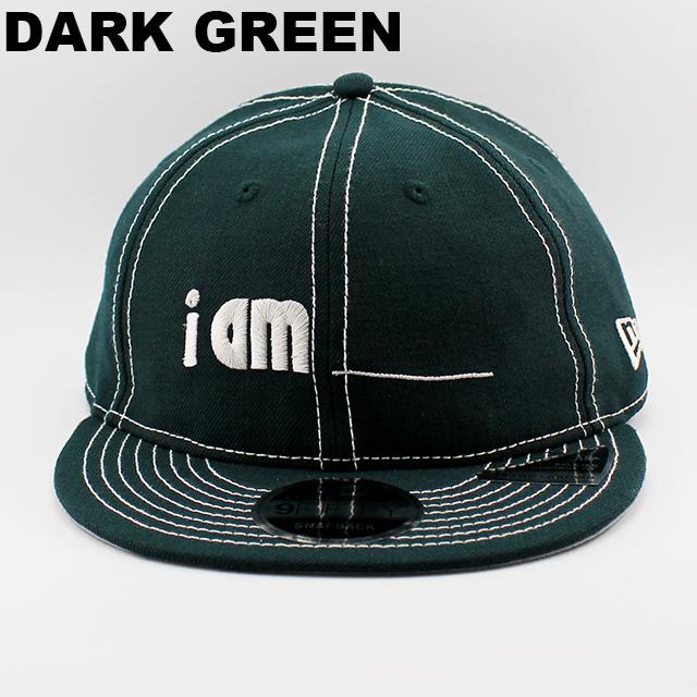 NEW ERA RC 9FIFTY MIYUKI ARIHARA 在原みゆ紀 RC 9FIFTY フラットバイザー MIYUKI ARIHARA i am ウール ダーク