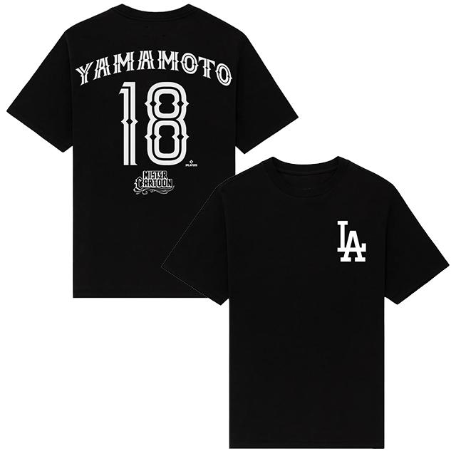 山本由伸モデル Tシャツ 海外取寄 ロサンゼルス ドジャース MISTER