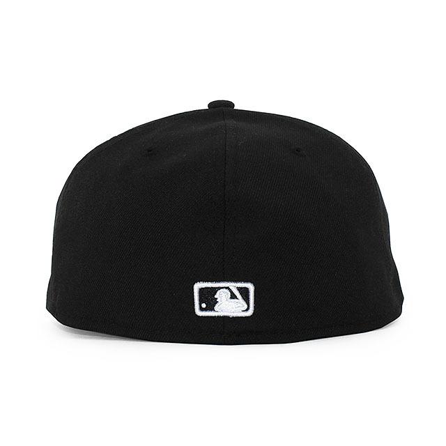 ニューエラ キャップ 59FIFTY デトロイト タイガース MLB TEAM BASIC FITTED CAP BLACK WHITE NEW ERA DETROIT TIGERS｜amazingstore｜03